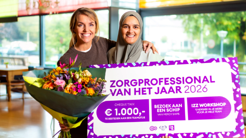 Afbeelding Samira el Moussaoui wint 'Zorgprofessional van het jaar' prijs